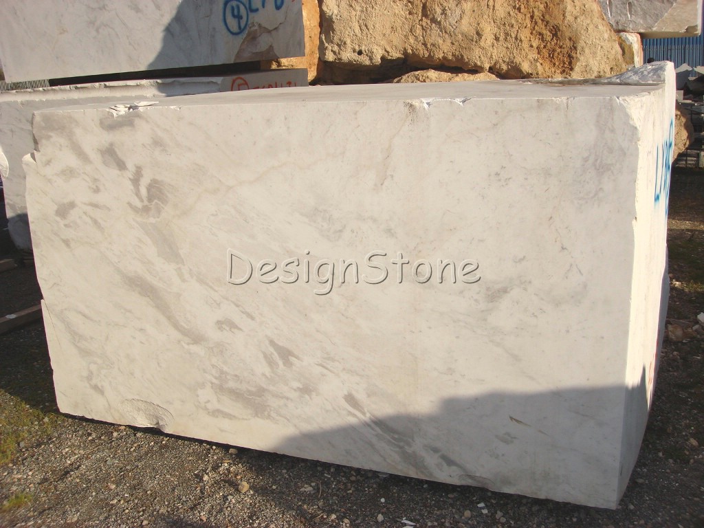Bianco Volakas marble blocks photos