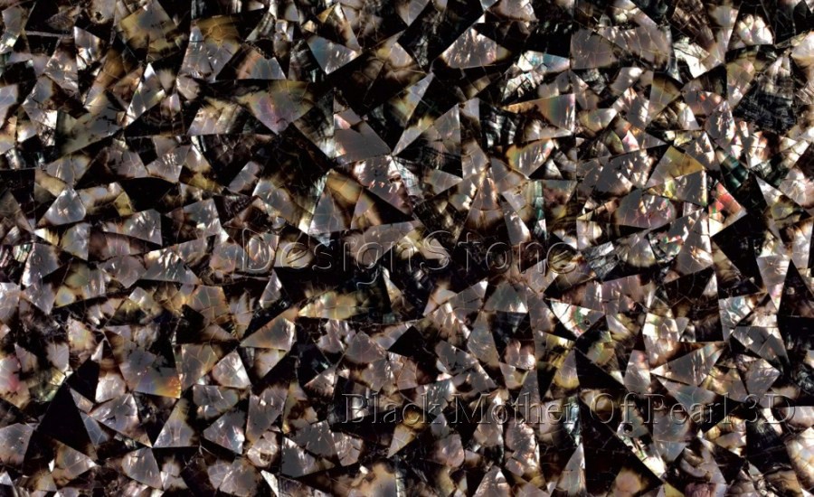 Black Mother Of Pearl 3D